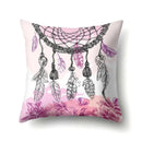 Axyaa Boho Indian Feather Dreamcatcher Pillow Cushion Cover for Home Decor