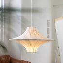 Axyaa Silk Pendant Light: Handwoven Boho Chic Ceiling Lamp for Home or Hotel