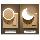 Axyaa LED Light Sensing Night Lights for Baby Bedroom and Living Room
