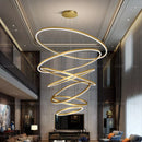 Axayya Modern Luxury Duplex Chandelier for Elevating Living Spaces