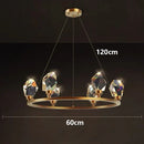 Axyaa Nordic Dining Room Pendant Light Chandelier for Indoor Lighting