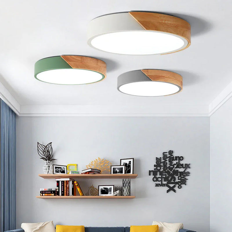 Axyaa Bedroom Ceiling Lights: Modern LED Minimalist Lighting for Living Room, Study, and More