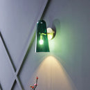 Luxury Dark Green Nordic Wall Lamp for Bedroom and Living Room by Axya