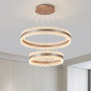 Axyaa Modern LED Pendant Chandeliers for Living & Dining Room Lamps