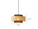 Axyaa Natural Rattan Pendant Light for Dining Living Room Home Decor