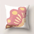 Butterfly Print Decorative Cushion Cover 45X45CM Sofa Polyester Pillow Case for Home Decor