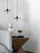 Axyaa Glass Art Pendant Wall Lamp for Bedroom, Balcony, and Sofa Background