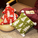 Axyaa Christmas Tree Pillow Home Decor Holiday Cushion for Living Room