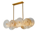Axyaa Glass Iron Chandelier Pendant Light for Dinning Room Home Deco