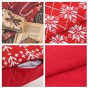 Axyaa Vintage Christmas Knitted Pillow Cover Set