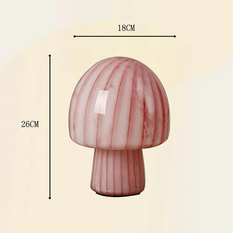 Axyaa Cream Style Mushroom Night Light for Girls