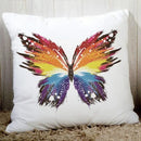 Axyaa Butterfly Printed Couch Cushion Cover 45x45cm Home Decor Pillowcase