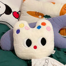 Axyaa Cat Pillow Kitten Plush Doll Bedroom Sofa Cushion Cute Gift
