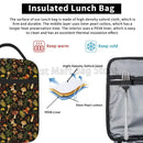 Axyaa Mushroom Lunch Bag: Insulated Portable Reusable Cooler for Kids - Waterproof