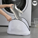 Axyaa Mesh Shoe & Underwear Wash Bag with Zip for Washing Machines and Travel Storage