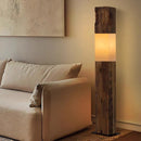 Axyaa LED Floor Lamp - Remote Control Dimming, Modern Minimalist Design
