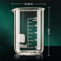 Axyaa High Borosilicate Glass Measuring Cup with Clear Scale for Baking & Laboratory