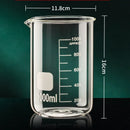 Axyaa High Borosilicate Glass Measuring Cup with Clear Scale for Baking & Laboratory