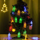 Axyaa Moon Star Castle Light Battery-Powered Eid Mubarak Decoration