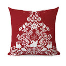 Axyaa Christmas Couch Pillows 45x45 Modern Xmas Home Decor Sofa Cushions