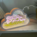 Axya Tulip Cloud Sea Flowers Night Light, Lovers Gift & Desktop Decoration.