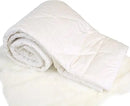 Axyaa Australian Wool Comforter, Mid-Weight Duvet Insert, Organic Cotton Shell, Machine Washable
