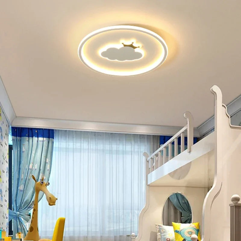 Axya Kids LED Ceiling Light: Modern Chandelier for Bedroom, Living Room, Study & More