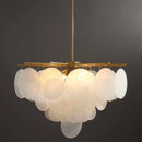 Axyaa Modern Glass Pendant Chandeliers for Kitchen Living Room Lighting