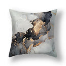 Axyaa Marble Pattern Cushion Cover Set for Home Decor