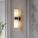 Axyaa Marble & Copper Wall Lamp for Modern Luxury Living Room & Bedroom.