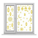 Muslim Eid Stickers Set for Festive Decor- Axyaa Islamic Eid Al Adha Lantern Moon Theme