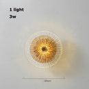Axyaa Glass Collection Chandelier Hanging Lamp Dimmable Suspension Luminaire