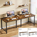 Axyaa 78.7" Double Computer Desk for Home Office – Spacious 2-Person Work Desk