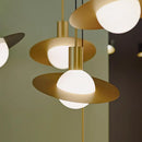 Axyaa Modern Planet Pendant Light | Creative Single Head Iron Lamp for Home Decor