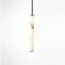 Axyaa Retro Marble LED Chandeliers for Modern Luxury Decor.