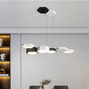 Axyaa Stainless Steel LED Chandelier Nordic Pendant Lamp for Dining & Living Room