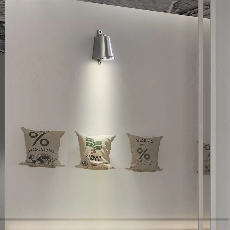 Axyaa Retro Industrial Entrance Wall Light - Single Head Spotlight