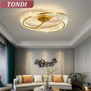 Axyaa Nordic Crystal Ceiling Light Chandelier for Home Decor