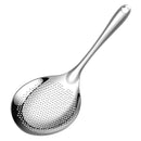 Axyaa Stainless Steel Kitchen Colander Strainer Spoon for Home and Hotel Cooking