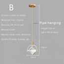 Axyaa Nordic Crystal LED Pendant Lamp for Home Decoration