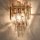 Axyaa Crystal Glass Rod Wall Lamp for Modern Minimalist Light Luxury Decor