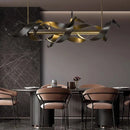 Axyaa Modern Chandelier Pendant Lamp for Dining Room Lighting