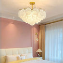 Axyaa Modern Glass Chandelier for Home Luxury Decor Lighting
