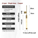 Axyaa Modern Luxury Marble LED Wall Lights Stainless Steel Sconces