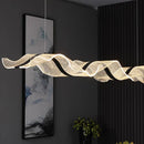 Axyaa LED Chandelier for Modern Living and Dining Room Lighting