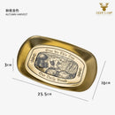Axyaa American Style Tin Plate for Outdoor Dining and Camping