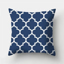 Axyaa Blue Decorative Pillowcase for Home and Office Use