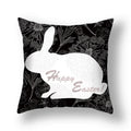 Axyaa Oil Art Printed Back Cushion Cover - Garden Living Room Pillow Case