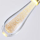 Axya Modern Crystal Pendant Lights LED Hanglamp for Living Room, Restaurant & Bar