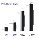 Axyaa Outdoor LED Wall Lamp Sconce IP65 Waterproof Aluminum Up Down Light 6W/18W/24W